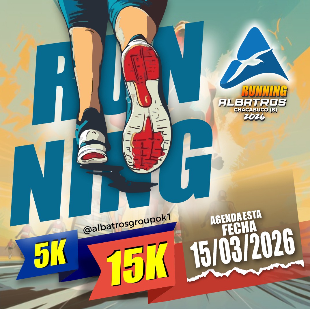Running 5k y 15k Albatros